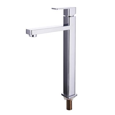 China Metered Faucets Deck Mounted Cheap Water Faucet One Handle Bathroom Faucet Water Tap Faucet for sale