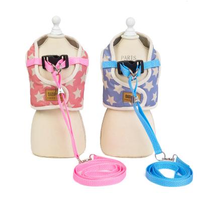 China High Quality Sustainable Star Profile Dog Harness Dog Cotton Training Dog Harness for sale