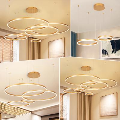 China Modern European Classical Acrylic Luxury Ceiling Decoration Villa Hotel Functions LED Lamp Hanging Chandelier Lighting for sale