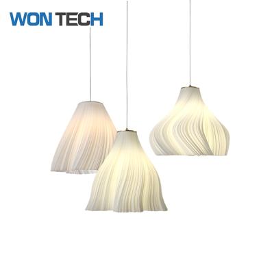 China Lighting Works Copy New 3D Model Customize PLA Kitchen Bedroom Hanging Modern Led Pendant Light for sale