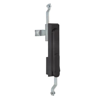 China Rod Control Handle Plane Cabinet Latch Lock Plastic Black Color for sale