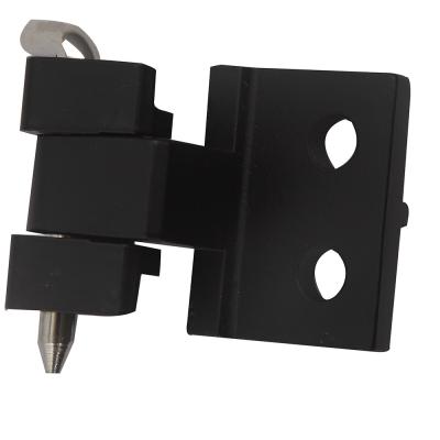 China Furniture Cabinet Door Concealed Hinge Detachable Black Powder Coated for sale