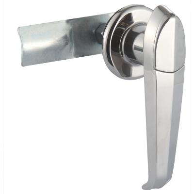 China Chrome Plating Garage Door Handle Lock Swing Industrial Zinc Alloy for sale