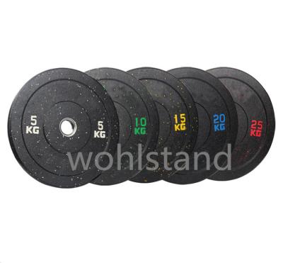 China Rubber+Iron Color Hi-Temp Plate Rubber Bumper Weight Lifting for sale