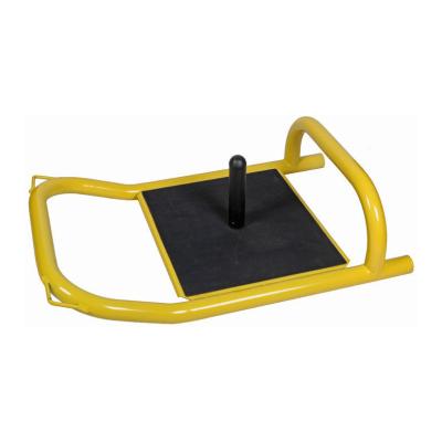 China Heavy Duty Sled Allows for Pushing and Pulling Exercises Drive Sled Fitness Yellow Speed&Strength Training with Harness for sale