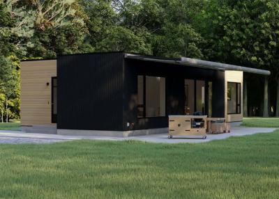 China Luxe hedendaagse tuinstudio's kraan tuingebouwen prefab lichtstaal bungalowhuizen Te koop