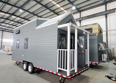 China EU/AU/USA Standard Light Steel Framing Small Prefab Homes On Wheels With 3 Bedrooms en venta