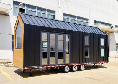 Chine AU / NZ Standard Light Steel Structure Tiny House With Trailer On Wheels For Camping à vendre