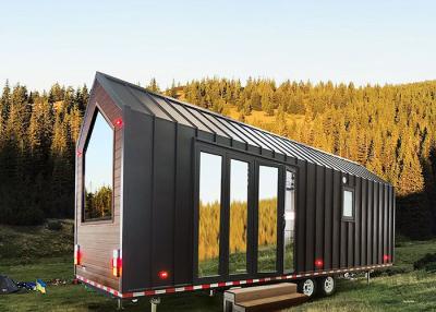 China NZ / AS Prefab Modular Mini House Kit Luxury Prefab Mini House On Wheels à venda