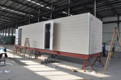 Китай Prefab мобильный дом кабины/Prefab железного каркаса модульный самонаводят для караульного помещения продается