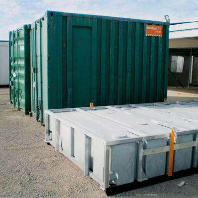 China Beweglicher Mini Container House, der völlig fertige modulare Vorratsbehälter steuert automatisch an zu verkaufen