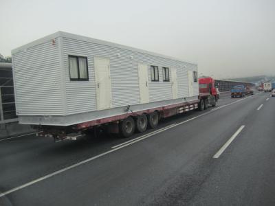 China Afgerond modern ontwerp lichtmetalen stalen frame prefab huizen klaar om te verzenden modulaire huizen Te koop