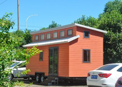 Chine Maison miniature sur roues en acier léger préfabriquée rentable et maison éco micro préfabriquée à vendre