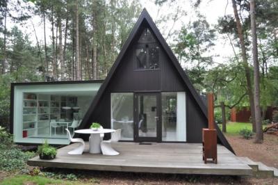 Cina Corredi prefabbricati della Camera, bungalow leggero moderno della pagina d'acciaio, casa del triangolo del centro di villeggiatura, casa mobile, casa di legno in vendita