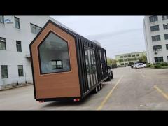 Prefab Kit Home Modern Prefabricated Tiny House With Double Glazing Windows