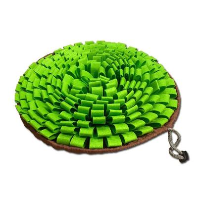 China Pet Felt Viable Feeding Mat Nosework Mat Dog Snuffle Toy Pet Dog Snuffle Mat for sale