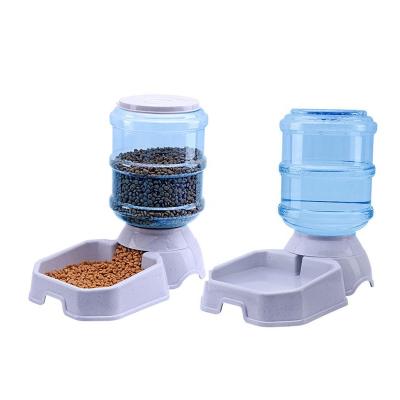 China High Quality PP Automatic Pet Cat Dog Feeder Automatic Dog Feeding Bowl for sale