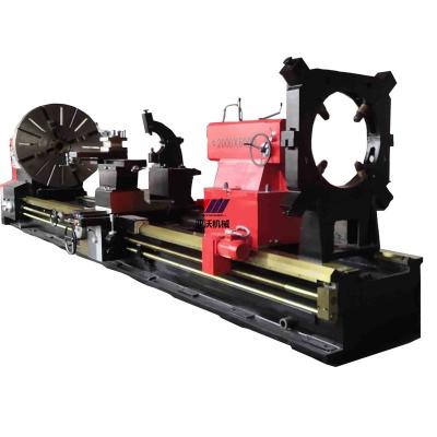 China Machinery Repair Shops China New Condition Heavy Duty Horizontal Turning Motor Manual Lathe 2000X6000MM for sale