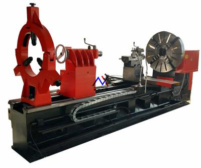 China Machinery Repair Shops 1250X5000mm 5 Meter Horizontal Type Heavy Duty Lathe With 4 Jaw Lathe Chuck for sale