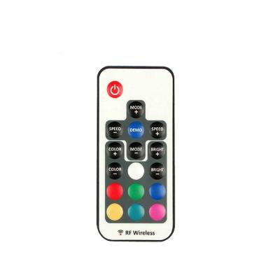 China Remote Control Lights 12V LED Controller Color Box Package 16 Keys RF RGB Strip Light Controller for sale