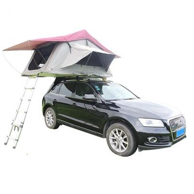 China High Precision Portable and Cheap Price 2 or 3 Person Sunroof Car Top Tent with Skyline Rainfly and Ladder for sale