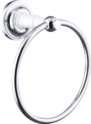 China Brass Ring Towel Holder Bathroom 192x165x99mm Contemporary for sale