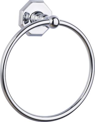 China Bath Kitchen Towel Ring Holder Bathroom Chrome Finish Modern Design 190x165x73mm for sale