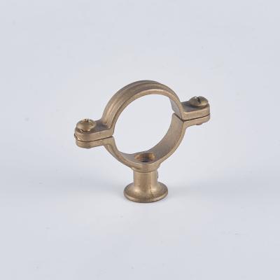 China 1.75 1.25 Inch 1.5 Inch Brass Pipe Clamp Secure Pipe Holding Water Throwing Surface Treatment for sale