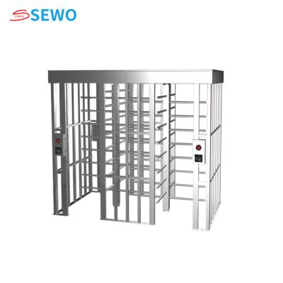 China Porta dupla Automático de altura total Turnstiles pedestres Controle de acesso à venda