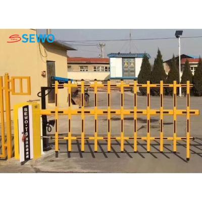 China OEM ODM Automatic Car Parking Barrier Boom Gate  with Fence Arm for sale