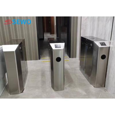 China Puerta de barrera automática con colgaje RFID lector de tarjetas de huellas digitales giradiscos para el sistema de control de acceso en venta