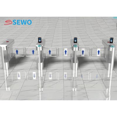 China Lector de tarjetas RFID Puerta giratoria de rodaje Reconocimiento facial para gimnasio en venta