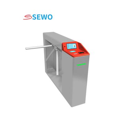 China Turnstile de trípode de seguridad Puerta IC lector de tarjetas de identificación Turnstile para el centro comercial de envío de lugares escénicos en venta