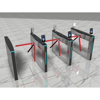 China Magnetic Tripod Turnstile with AC220V Power Supply and TCP/IP/R485 Communication Interface for sale