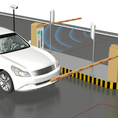 China UHF Middle Distance Reader RFID Tags Smart Parking System Vehicle Parking Lots Wireless Communications for sale