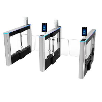 China Public Library Security Turnstile Gate Quiet Operation and ADA Compliant Design zu verkaufen