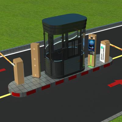China Kamer voor kentekenherkenning en automatische parkeermachines in parkeergebouwen op meerdere niveaus Te koop
