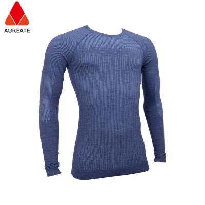 China Winter QUICK DRY custom warm merino passionate base layer polyester nylon wool thermal underwear for men for sale