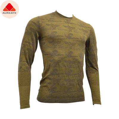 China QUICK DRY Custom Women's First Crew Base Layer Merino Wool Tops Clothing Winter Sports Warm Thermal Underwear for sale