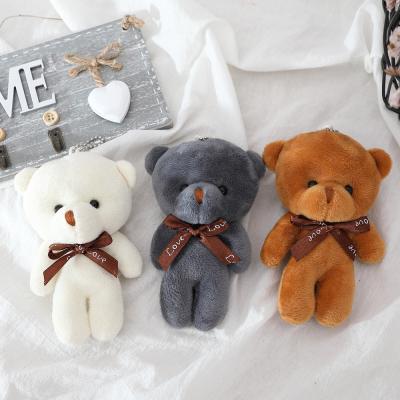 China Factory Direct Sales Teddy Bear Plush Toy United Bear Action Main Bear Eco-Friendly Toy Chain Pendant Plush for sale