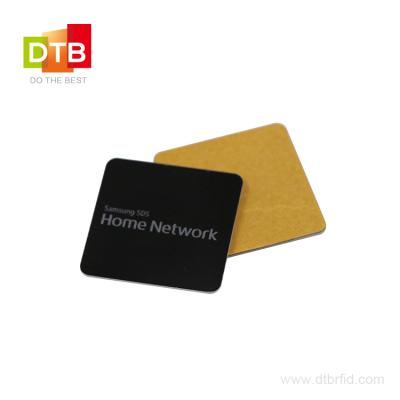 China Waterproof / Waterproof DTB PVC Card Sticker Anti RFID Metal Tag for sale