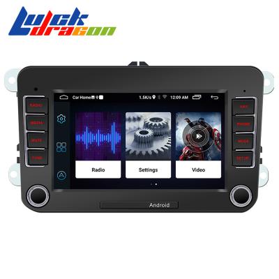 China 7inch 2Din Android Car Radio Stereo GPS WIFI BT FM Car Radio for Volkswagen/VW/PASSAT/POLO/GOLF 5 6/TOURAN for sale