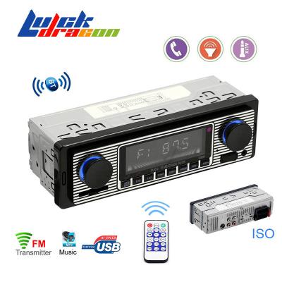 China Universal Handsfree Car Radio 1Din USB TF Card Stereo Screen Autoradio MP3 Player Calling Radio Car AUX. lcd stereo for sale