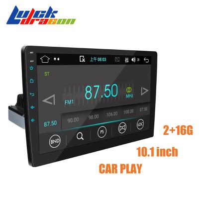 China Car GPS 10.1Inch 1Din Video 2+16G Android 9 Audio Car Navigation HD Rear View Camera Multiple Perspectives for sale