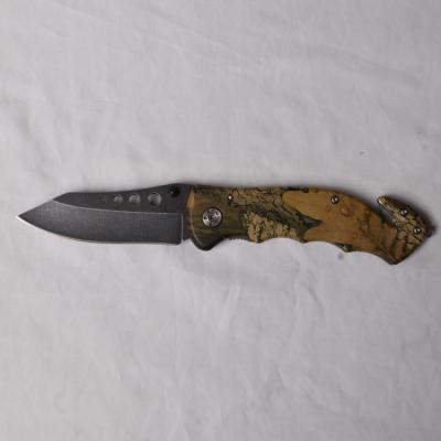 China Mini Tool Folding Knives Pocket Tactical Non-variable Camping Titanium Hunting Knife for sale