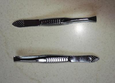 China Economical Nickel Plated Burst Forceps With Blunt End for sale