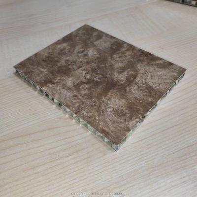 China Modern Decorative Laminate Wood Color Aluminum Honeycomb Panels / Honeycomb Core Panels for sale