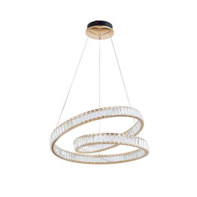 China Modern Hot Selling Fashion hanging indoors crystal nordic modern ceiling dinning lamp pendant light for bar restaurant for sale