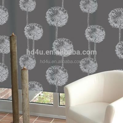 China Swedish Blind Printing / Digital Printing Design Blind Roller Curtain Frost Scandinavia Design for sale