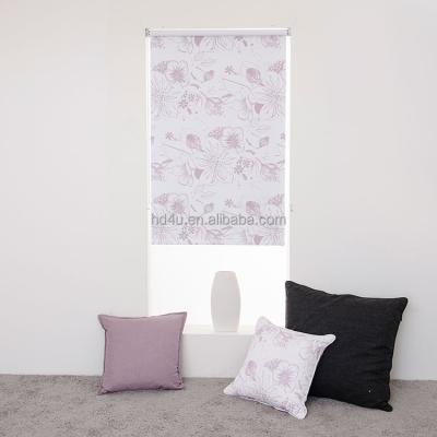 China Scandinavia Design Standard Printed Digital Curtain Roller Blind Roller Shade Home Flower for sale